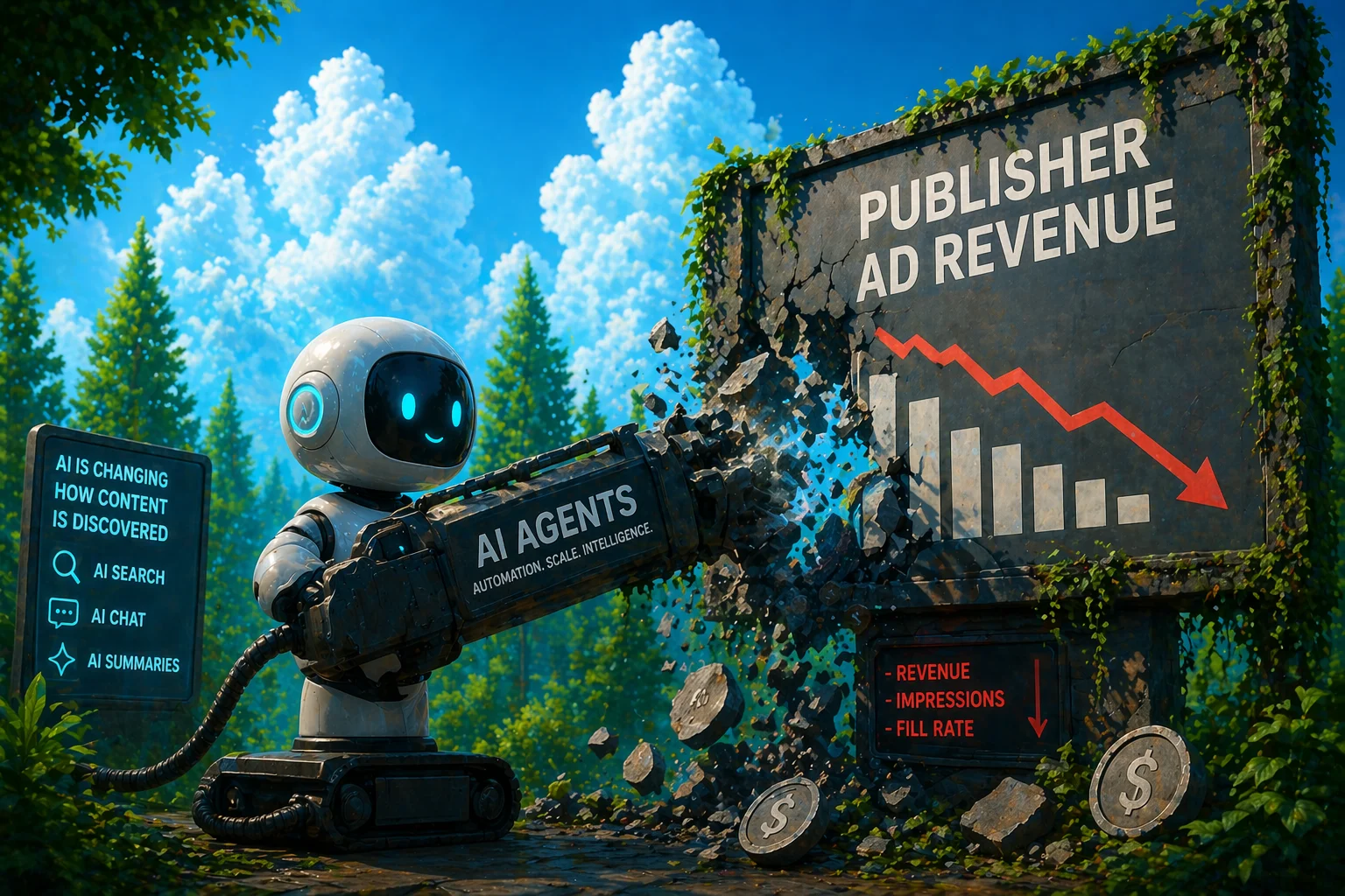 AI Is Killing Publisher Ad Revenue