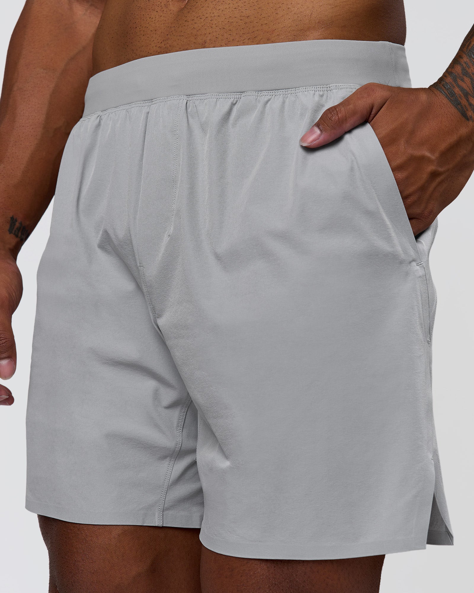 Hybrid Lined 7" Short - Alloy